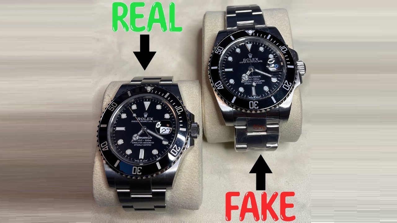 How To Spot Fake Rolex Submariner